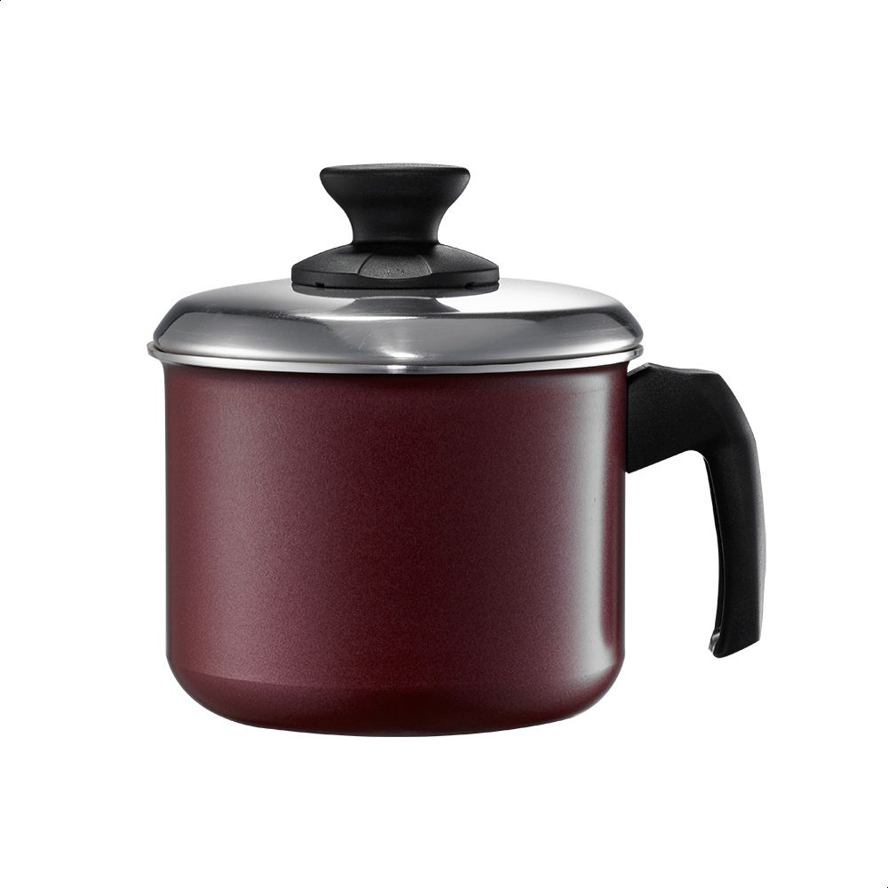 Zahran Tefal Milk Bottle with Lid, Size 14, Armatal - Red