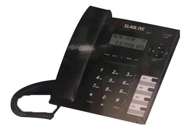 تليفون ارضي سلكي العدل تك، أسود، 926C