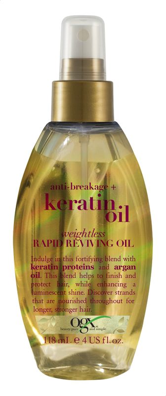 زيت للشعر أورجنكس  كيراتين من او جي اكس  118 مل