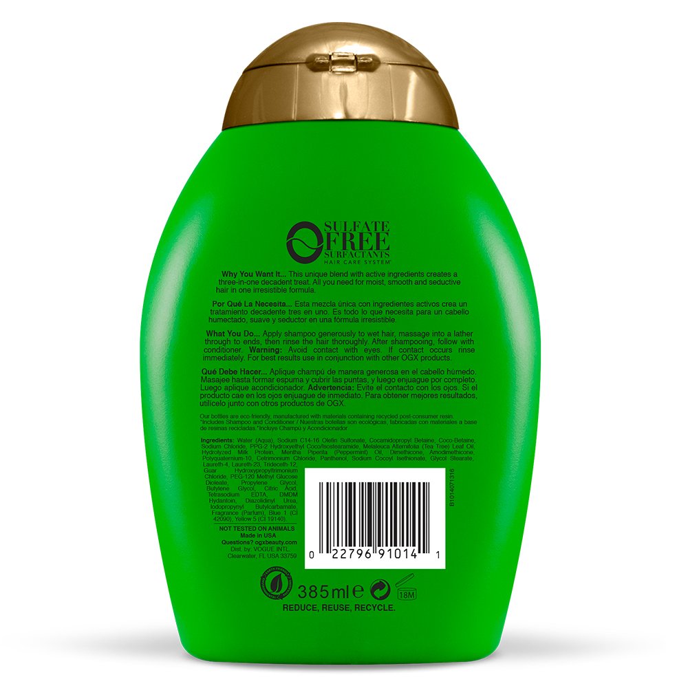 OGX Organics Tea Tree Shampoo 385 ml