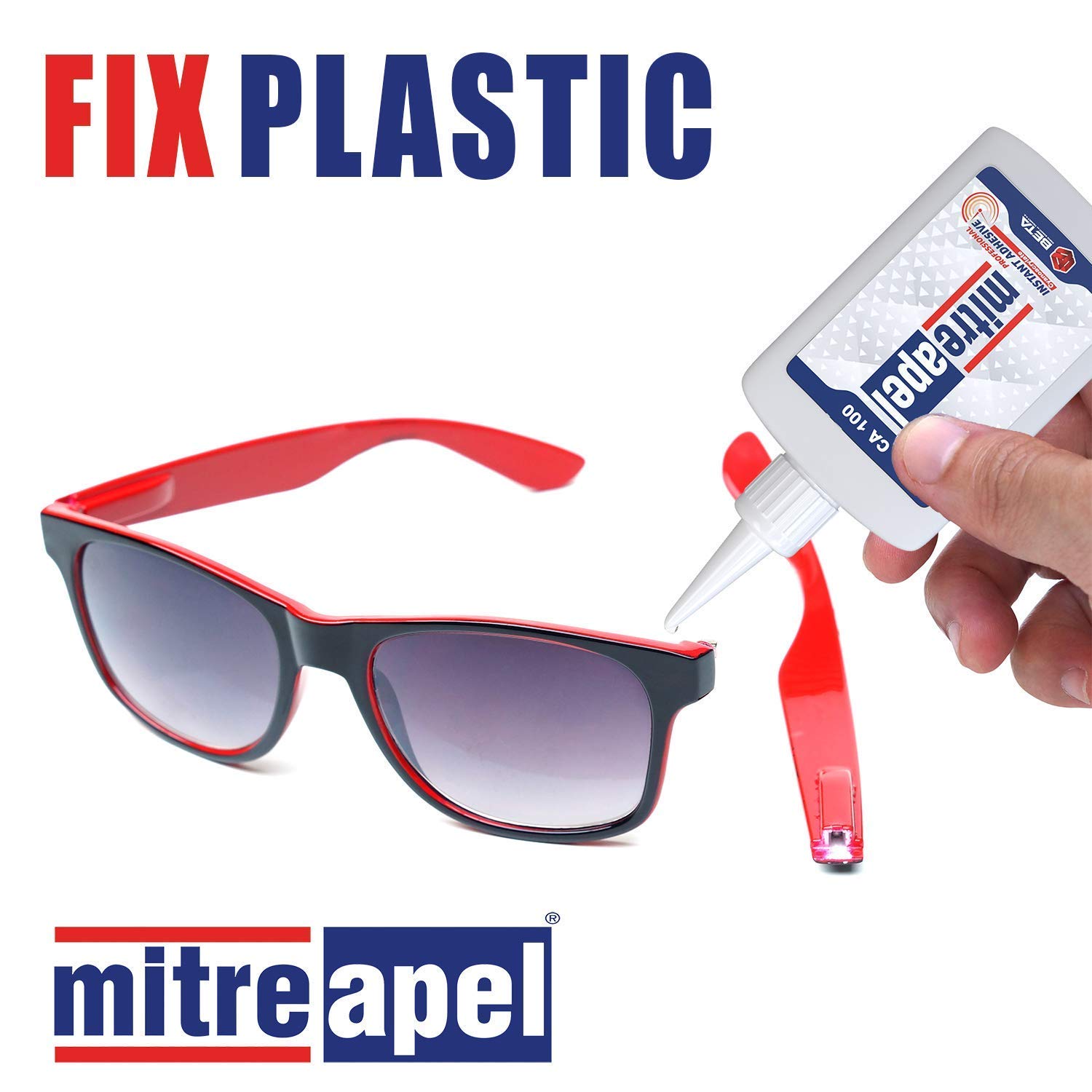 Mitreapel Multi-Purpose Transparent Liquid Adhesive, 50 ml, Mixed Color Design AC200