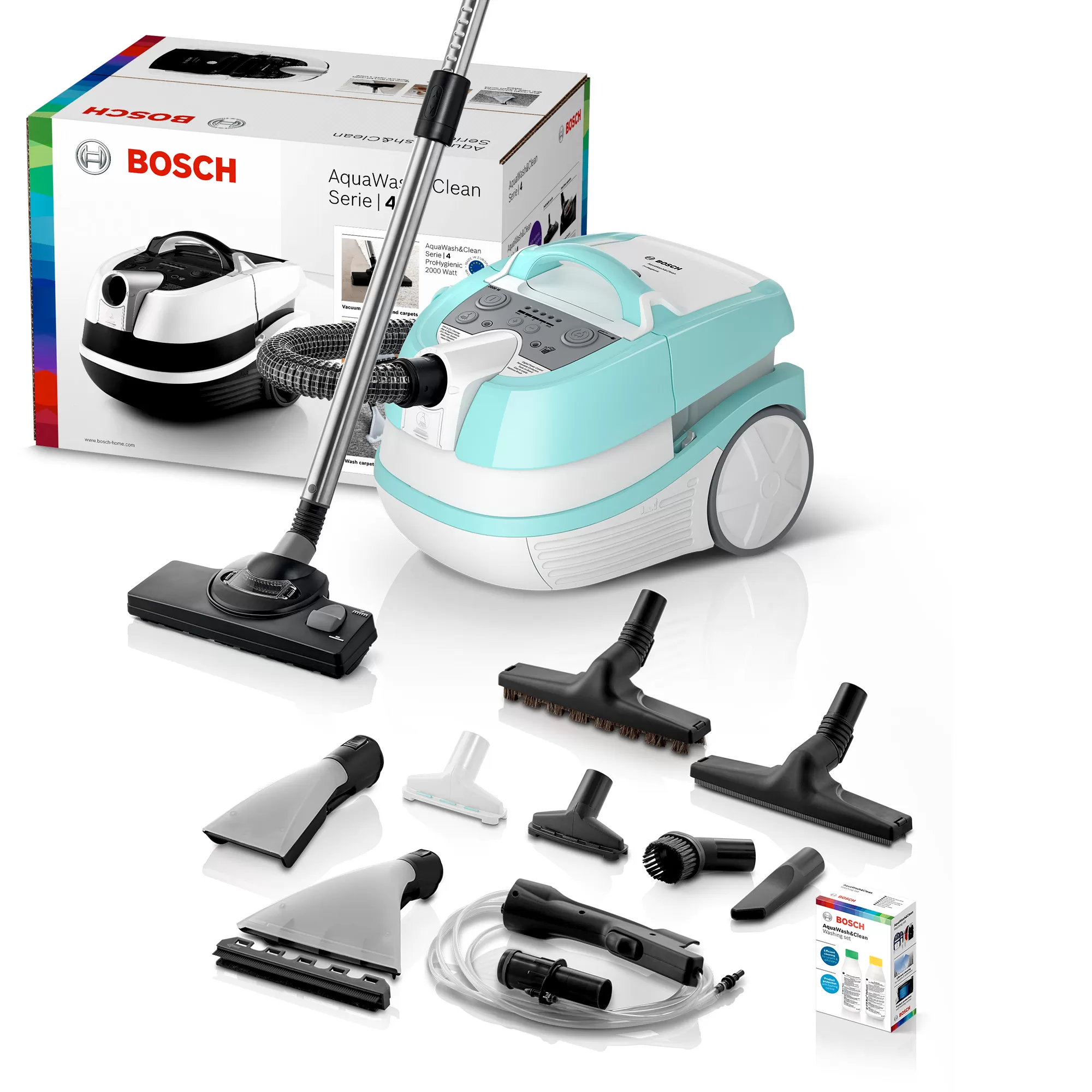 Bosch Vacuum Cleaner, 2000 Watt, Turquoise, BWD420HYG