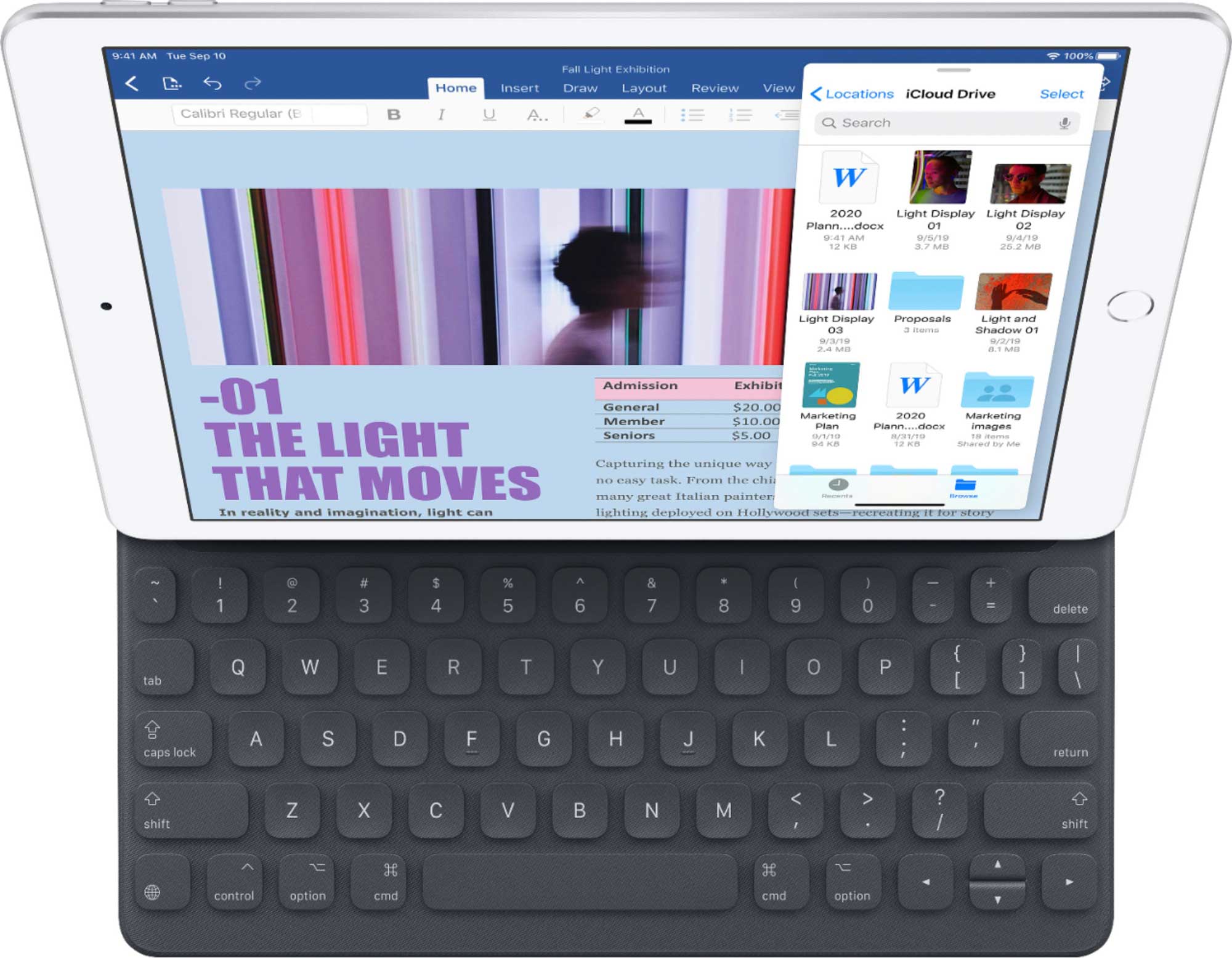 Apple iPad 7th Gen, 10.2 Inch Display, 128 GB Internal Memory, 2 GB RAM, Gold