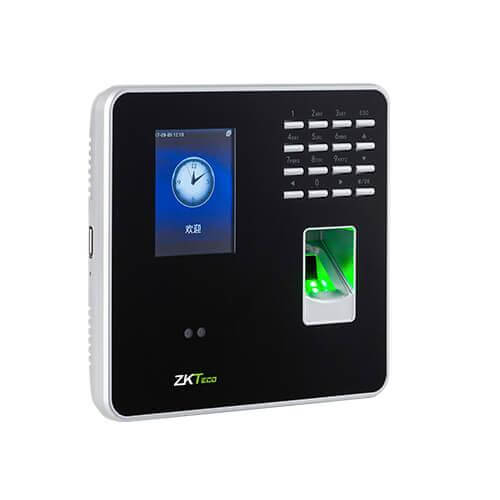ZKTECO fingerprint attendance device, using face print, model ECO.MB20, black