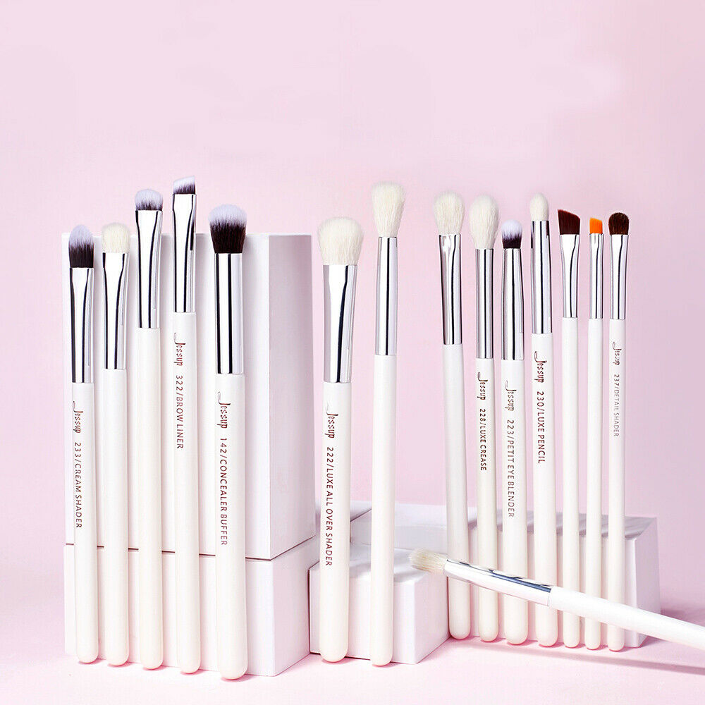 Jessup Eye Makeup Brushes Set  Eyeshadow Concealer Blending Cosmetic Tool 15 PIECES