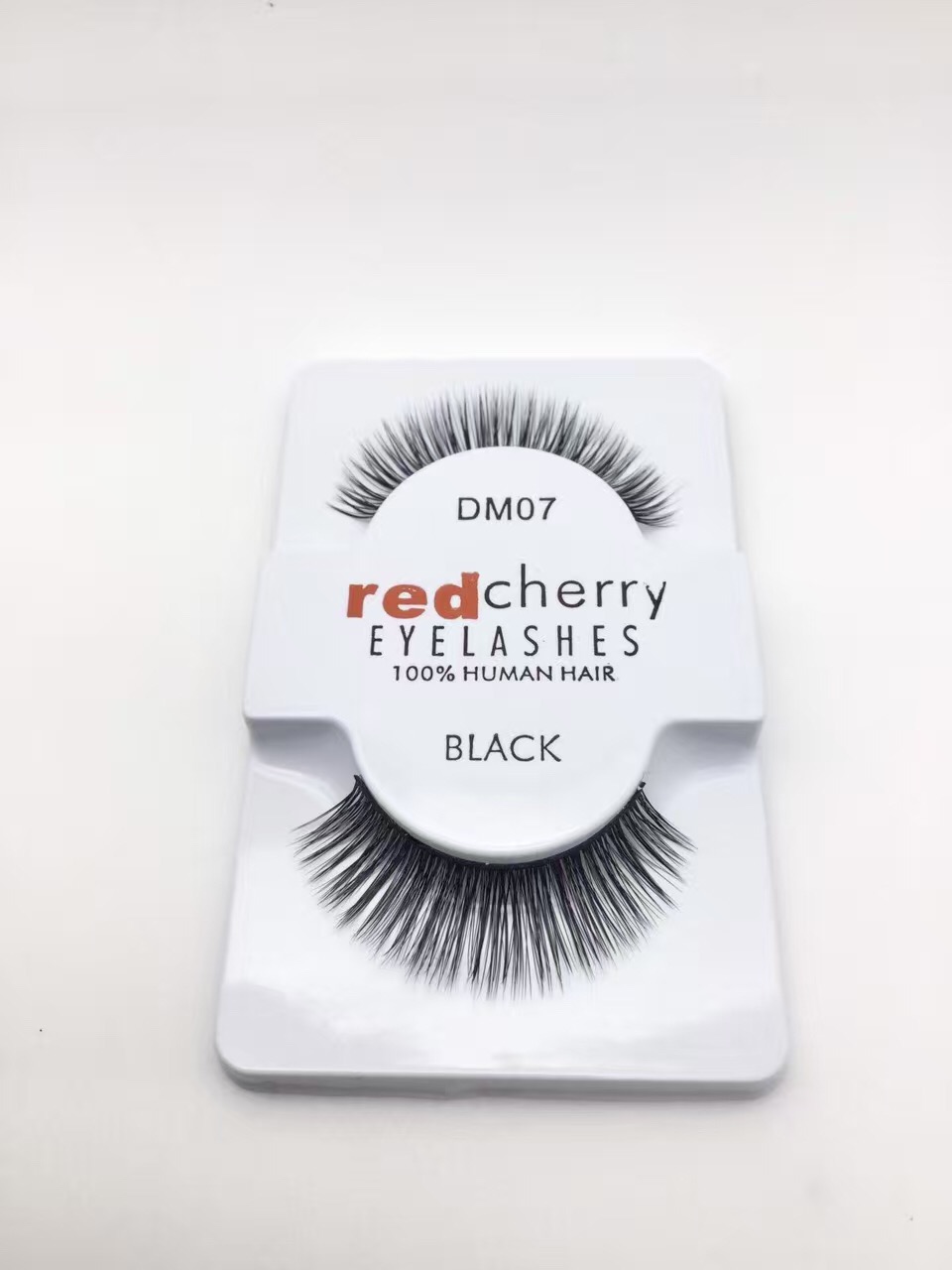 Red Cherry Eyelashes 100% Human Hair DM07