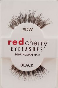 Red cherry black eyelashes DW