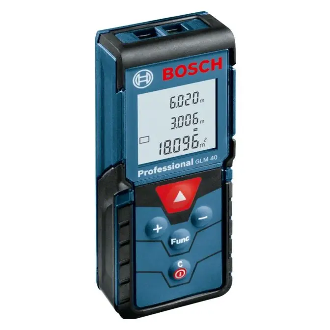 Bosch Laser Meter, 40 Meter, 635nm, GLM 40 PROFESSIONAL