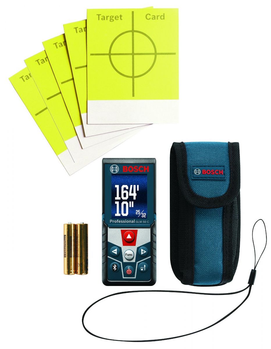 Bosch Professional Laser Measure 50 C with GLM Floorplan App