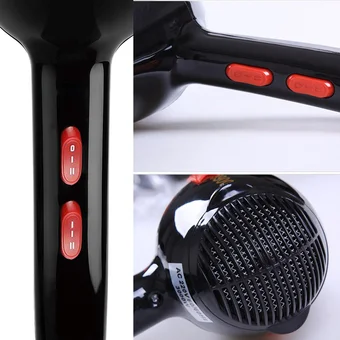 استشوار ماكس مارا برو، 2000 وات، أسود, MX-3900