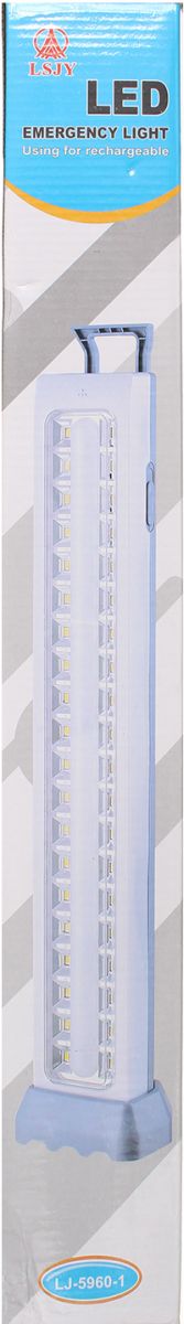كشاف حائط إل إس جي واي، 40 لمبة ليد+ لمبة نيون، إضاءة بيضاء، قابل لإعادة الشحن، أبيض، LJ-5960-1