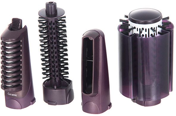 Babyliss Electric Hair Straightening Brush, Purple, 2736E