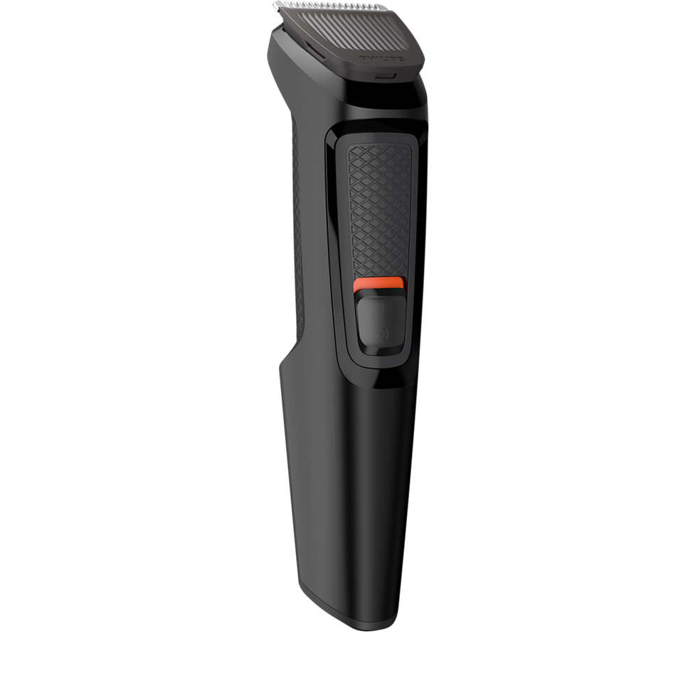 Philips Electric Hair Clipper for men 6×1, Series 3000, for dry use, Black, MG3710