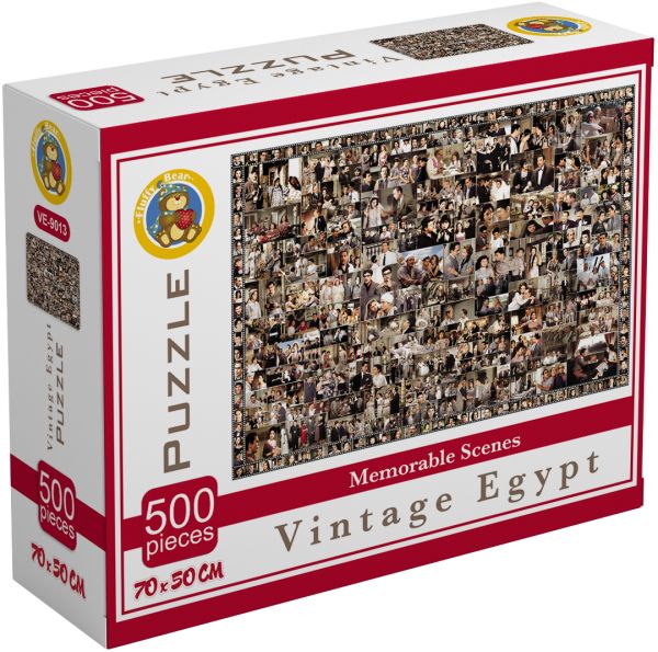 Fluffy Bear VE-9013 Vintage Egypt Memorable Scenes Puzzle - 500 Pieces