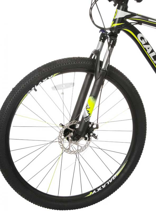 دراجة جبلية جلاكسي A5، مقاس 29، 21 سرعة، أسود × أصفر