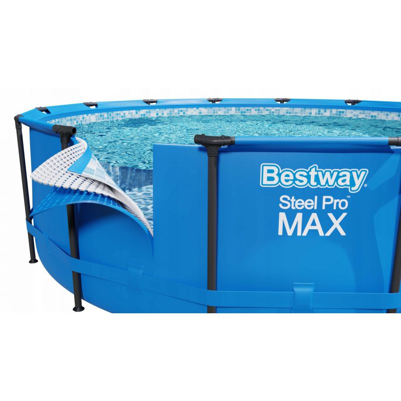 Bestway Steel Pro frame pool, round, 3.05m × 76cm, Blue, 56406