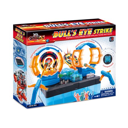 Tedco Toys 38604 Bulls Eye Strike Connex Spinning DIY Shooting Gallery Game Kit 38603