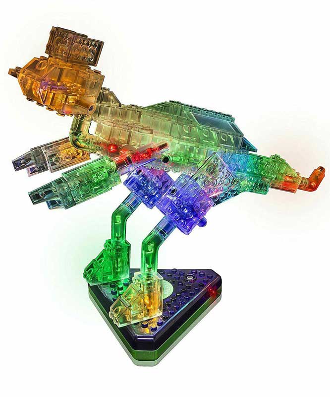 Kids Laser Pegs 24-in-1 National Geographic Dinosaur Construction Building Set