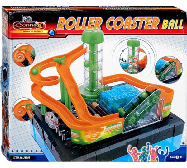 لعبة رولر كوستر بول للأطفال كونكس 38608 من اميزنج تويز - قطار ملاهي