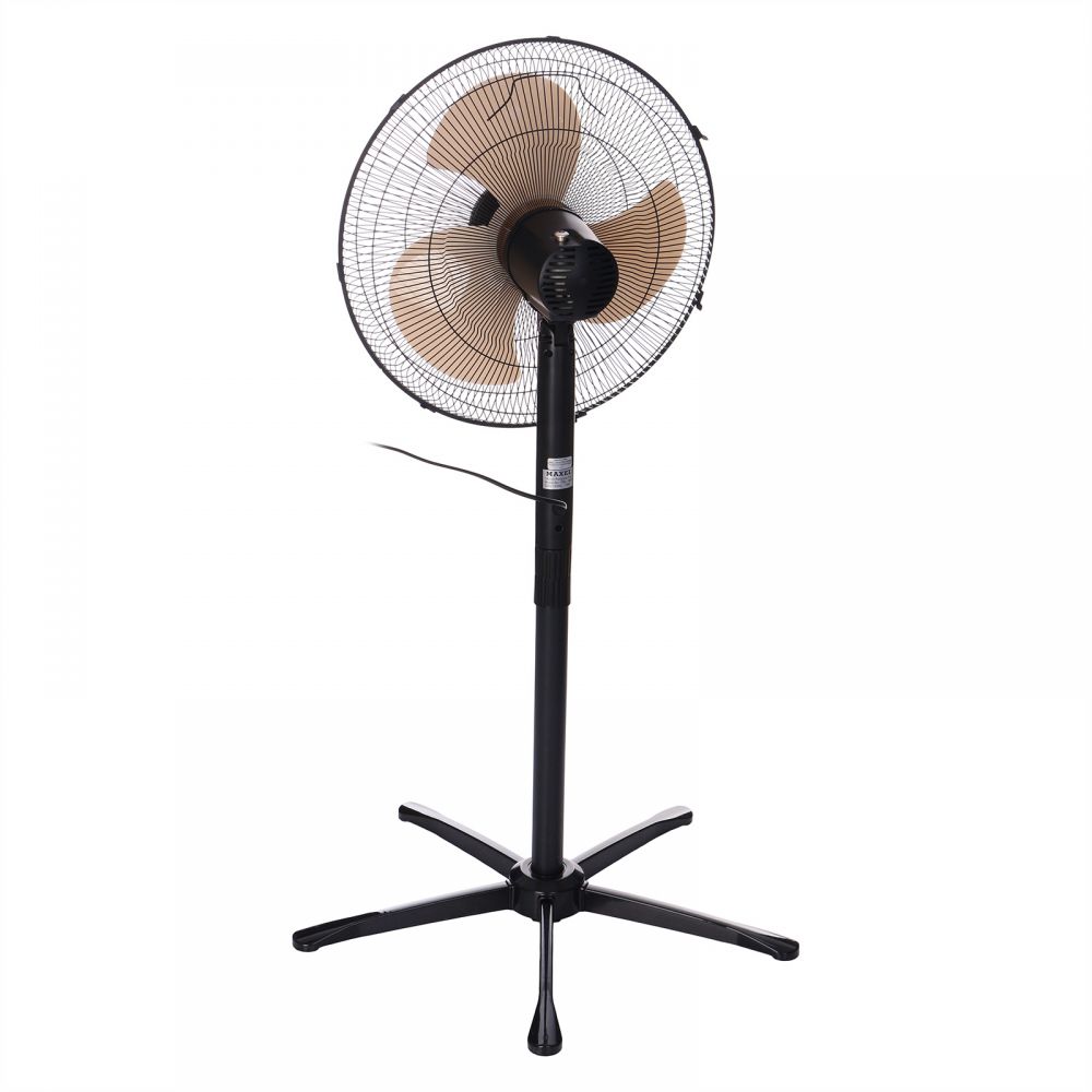 Maxel Ital 1860 Stand Fan 18 Inch Without Remote Control Black Elghazawy Shop