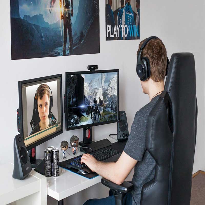 لوجيتيك كاميرا ويب وضوح 4096 * 2160 متوافقة مع بي سي و ماك