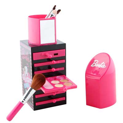 Barbie Variety Girl Lipstick Makeup Set Children's Cosmetics Girl Makeup Combination 22351Ba