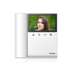 Commax Intercom Display, 4.3 Inch, Handset, White, CDV.43K