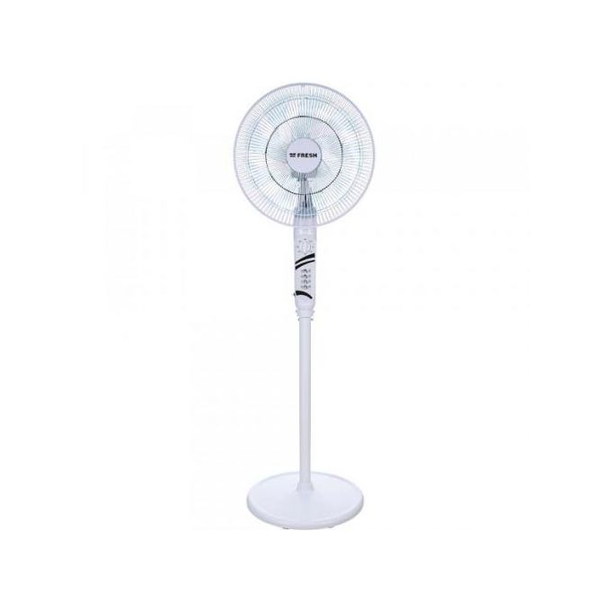 Fresh Turbo Stand Fan 16 White Elghazawy Shop