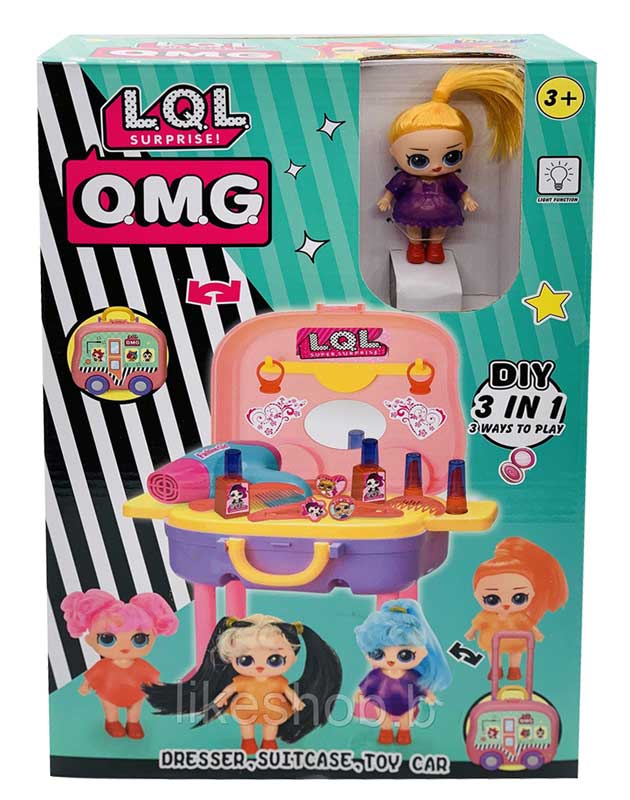 لعبة دمية لول، مع تسريحة، 998A-5LOLC