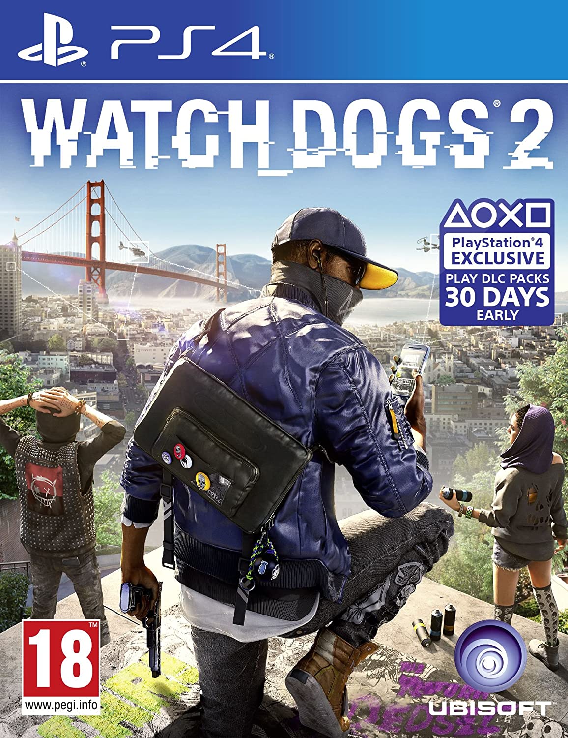 DVD WATCH DOGS 2.PS4