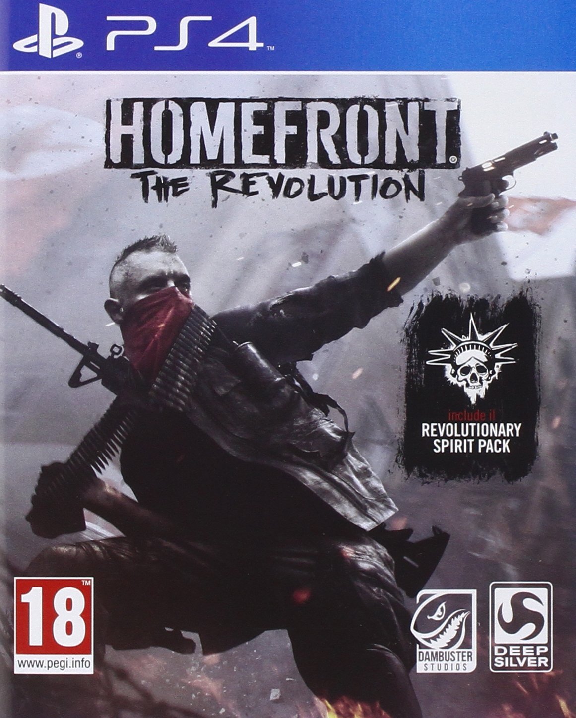DVD HOMEFRONT THE REVOLUTION PS4