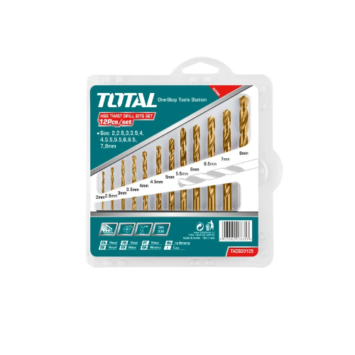 Total Iron Punch Set, 12 Pieces, TACSD0125