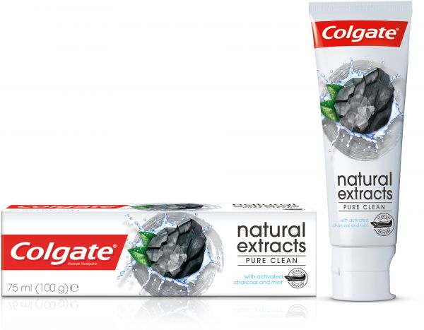 Colgate Natural Extracts Deep Clean with Activated Charcoal Toothpaste, 75ml