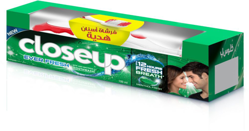 Closeup Deep Action Gel Toothpaste - 100 ML + brush