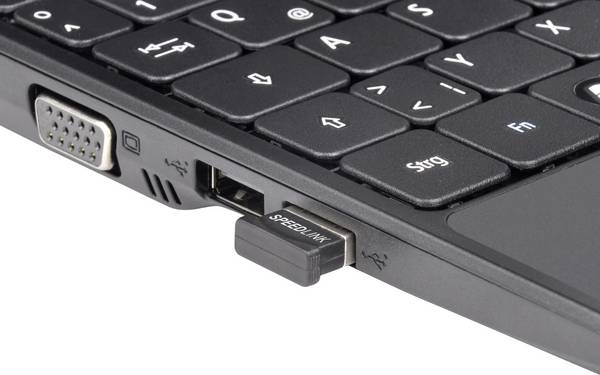 محول USB الي بلوتوث 4.0 سبيد لينك، أسود، SL7411
