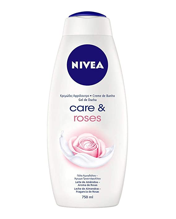 NIVEA Rose Care Shower Cream, 750 ml.