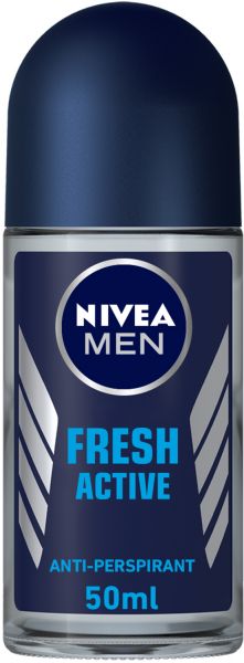 مزيل عرق نيفيا رجالى فريش اكتيف، رول اون، 50 مل