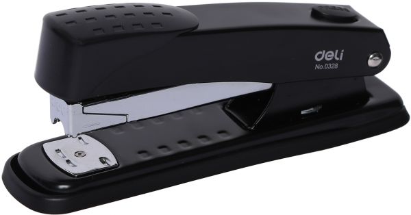 Deli Office Stapler, Quick Use, Black E0328