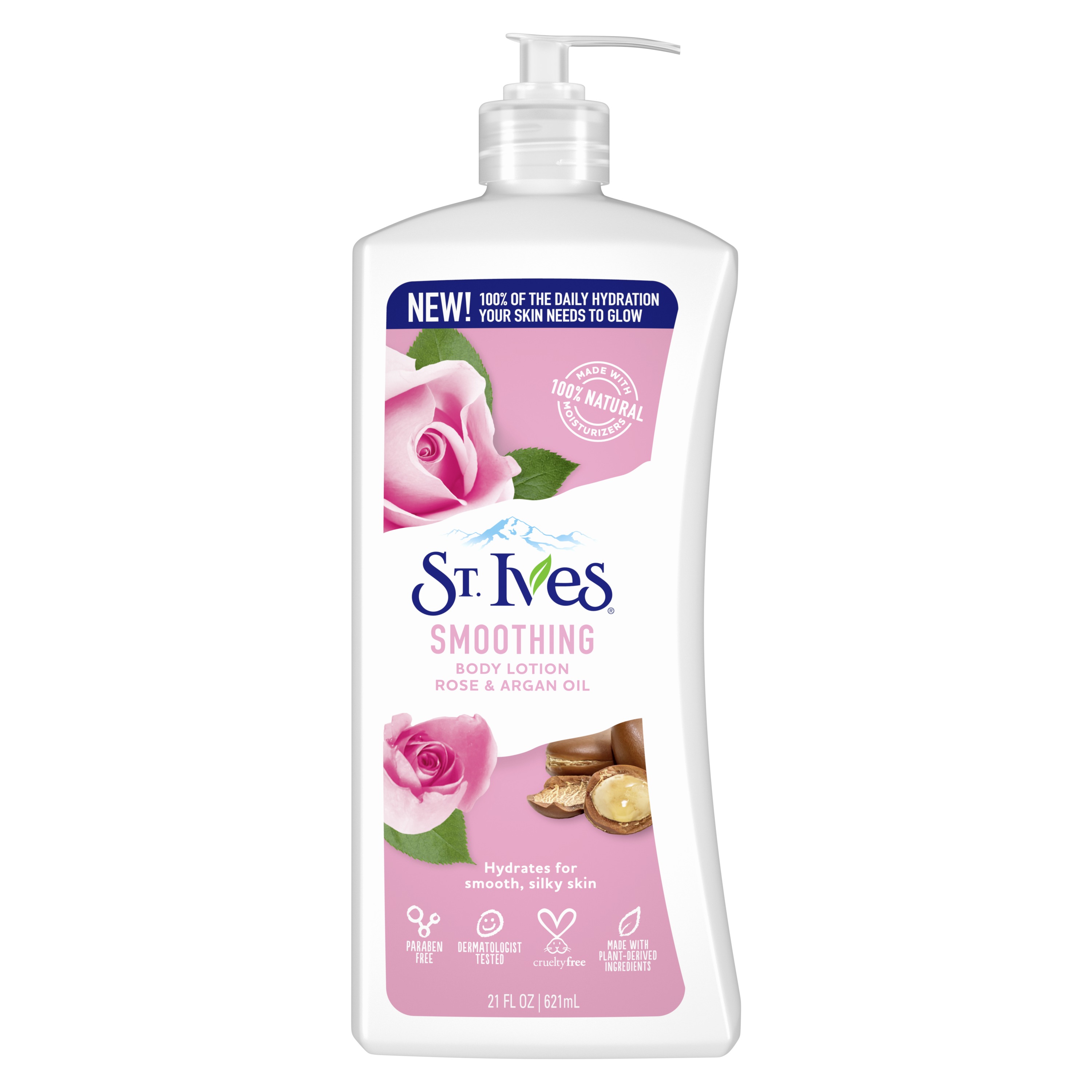 St. Ives and Argan Oil Smoothing Lotion 621ml Elghazawy