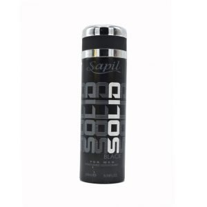 SAPIL SOLID BLACK MEN SPRAY 200ML