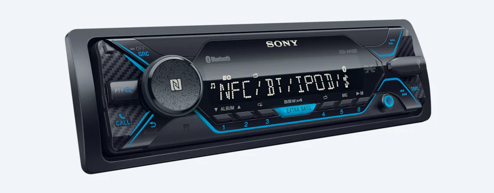 Sony Digital Car Audio Player, Bluetooth, Black DSX-A410BT