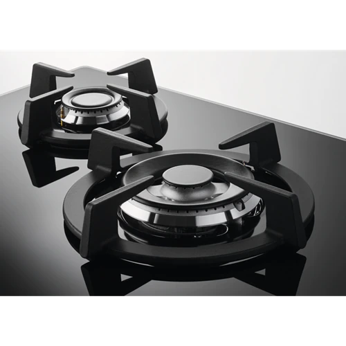 Zanussi Built-In Hob, 75 x 50 cm, 5 Gas Burners, Black, ZGO78530BA