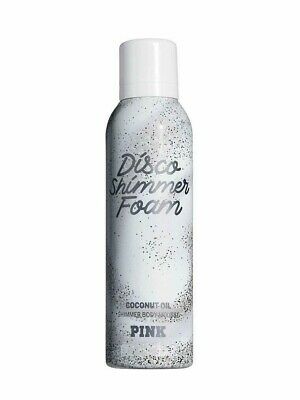 فوم مرطب للجسم بينك ديسكو شيمر بزيت جوز الهند من فيكتوريا سيكريت 190 جم