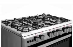 Arial Star Grando Cooker 5, 80-60 St., Full Stainless, Bulb, Grill and Fan, Timer AR-24-SCF