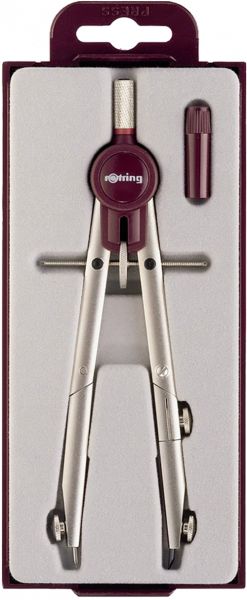 برجل هندسي  سنون من روترنج  بعجلة ضبط دقيقة، رصاصي