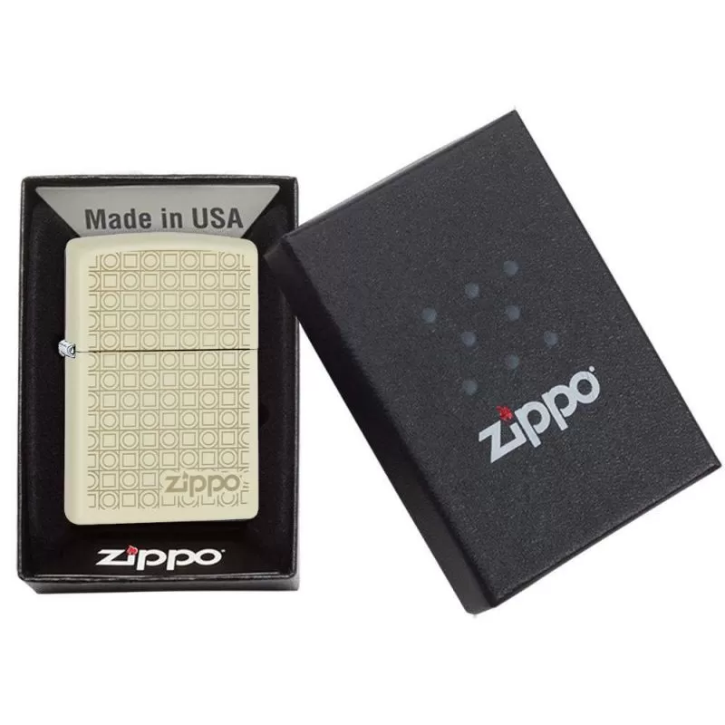 Zippo Men's Cigarette Lighter, Classic Design, Lifetime Refillable, Windproof Anywhere, Silver 216