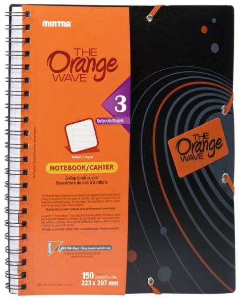 Notebook Orange 150 Sheets