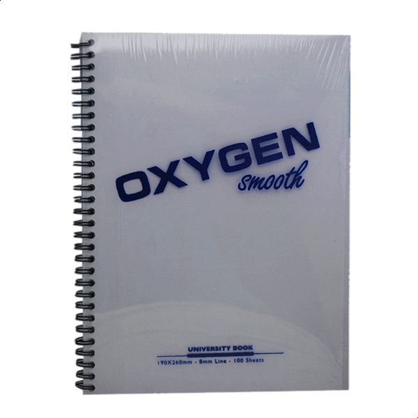 Notebook 19*26 cm Oxygen, 100 sheet
