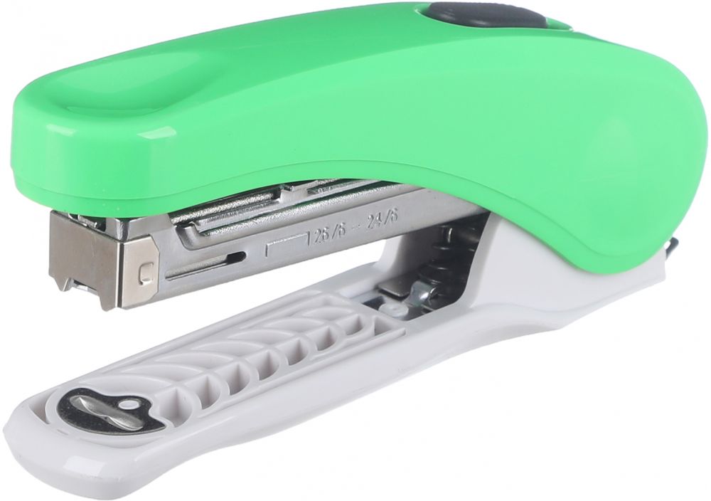 Jaguar Office Stapler, 24-26-6 Staples, 30 Sheet Capacity, Green, HDZ R-45