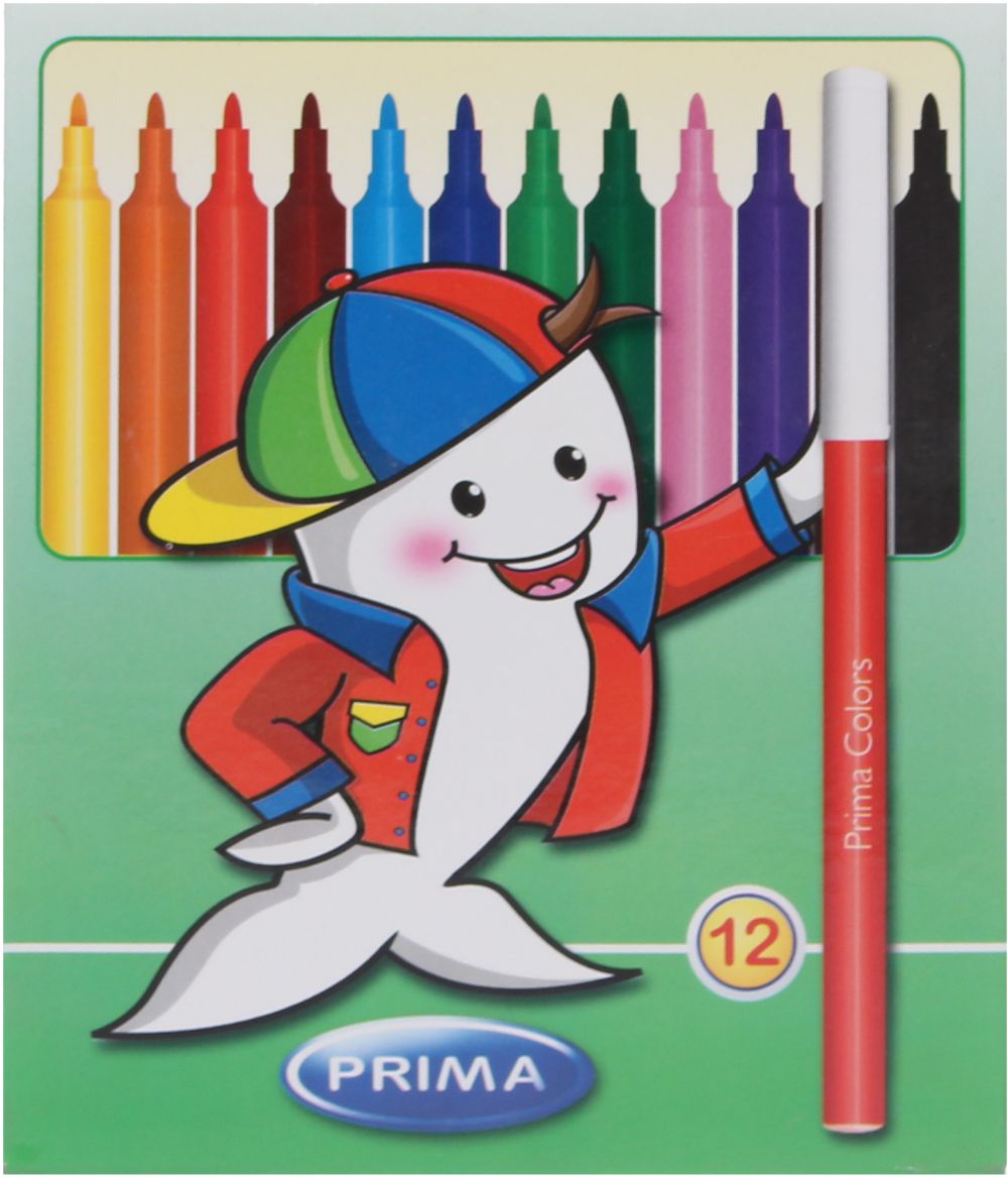 الوان فلوماستر بريما 12لون